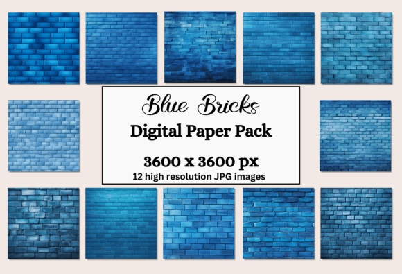 Blue Brick Texture Backgrounds: A Digital Design Essential