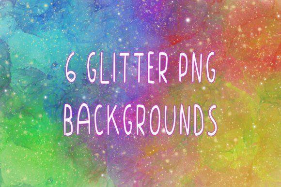 Elevate Your Designs with Watercolour Glitter Backgrounds