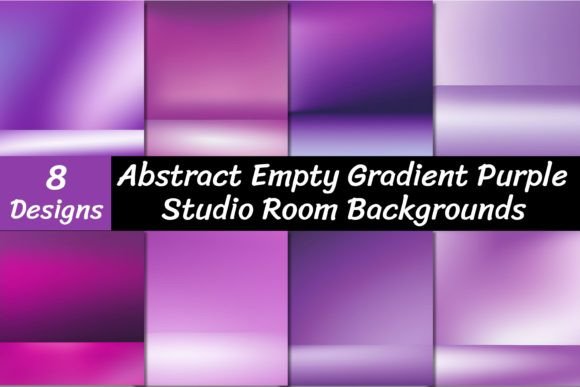 Elevate Your Projects with Gradient Purple Studio Backgrounds