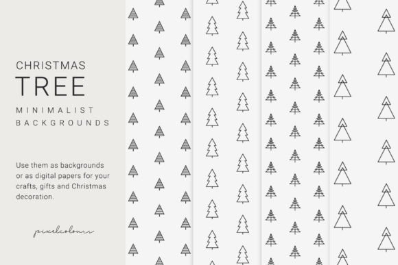 Minimalist Christmas Tree Backgrounds: A Designer's Guide